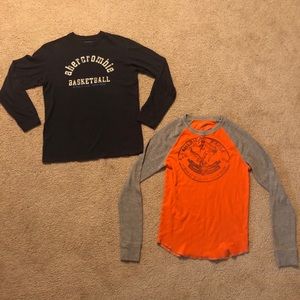 Aeropostale and American Eagle long sleeve shirts